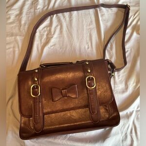 ECOSUSI Vintage Crossbody Messenger Satchel Briefcase for Women